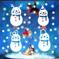 Removable  Snowman  Merry Christmas Wall Window Sticker For Window Decoration